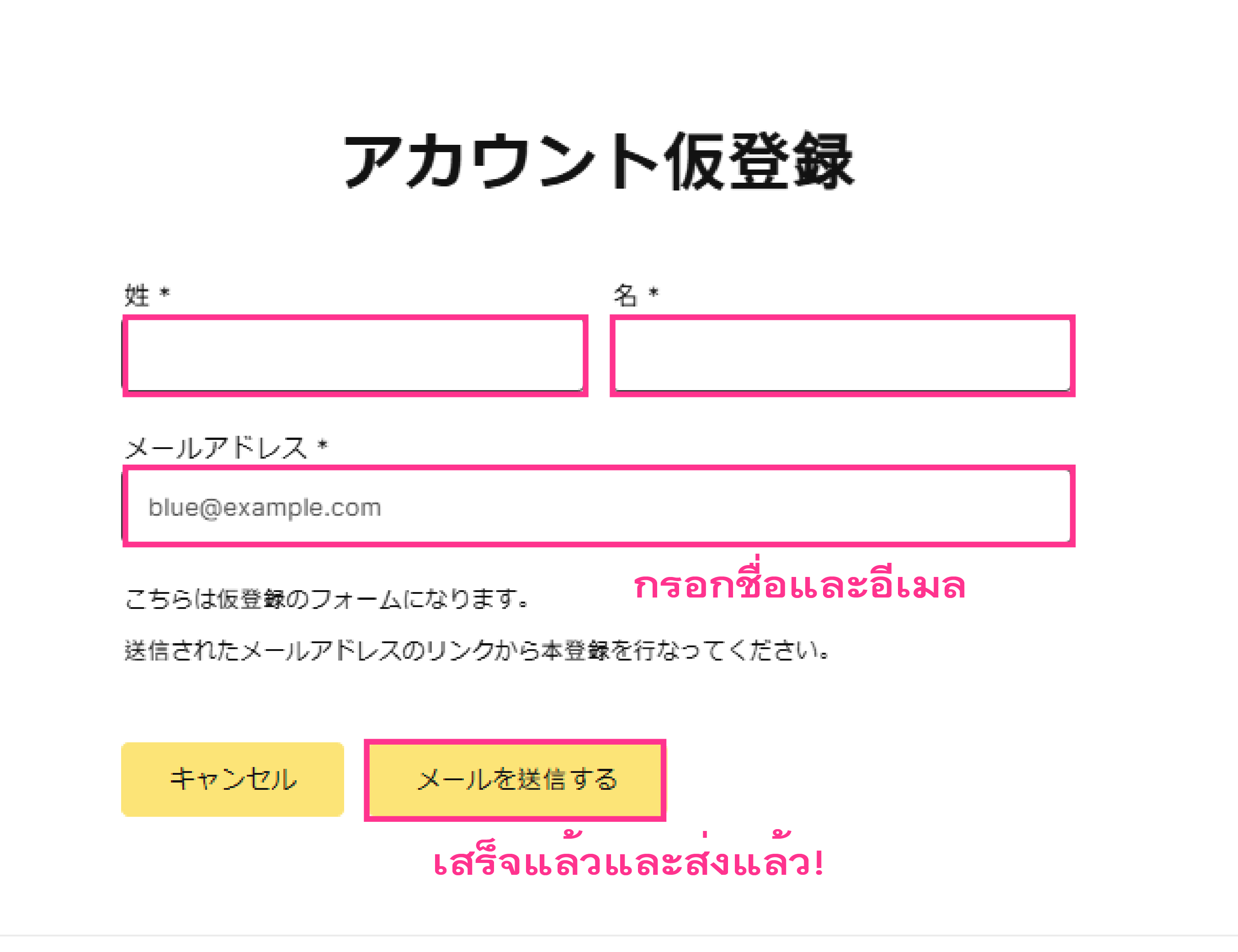 ภาพประกอบการสร้างบัญชี